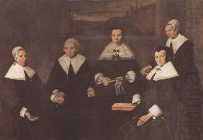 Frans Hals Regentesses of the Old Men's Almshouse in Haarlem (mk08) china oil painting image